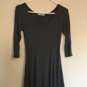 Gray dress